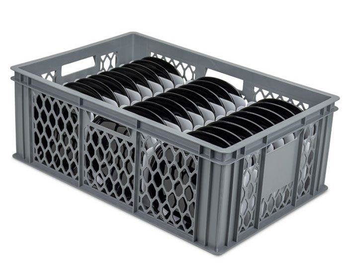 Plate Wash Store Crates