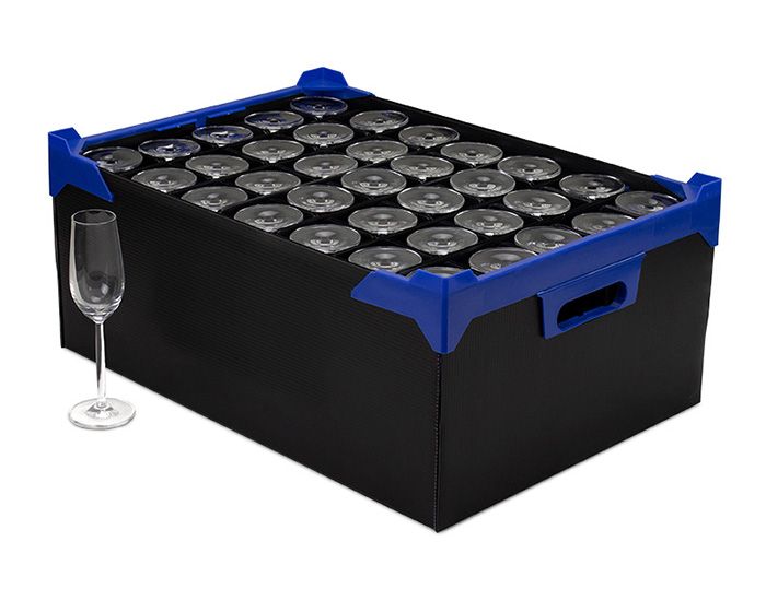 Ikea wine glass storage box sale