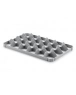 24 Compartment Base Section Euro Crate Divider Insert