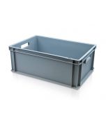 42 Litre Solid Plastic Container (600x400x220mm)