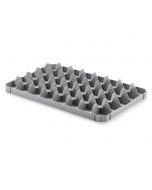 40 Compartment Base Section Euro Crate Divider Insert