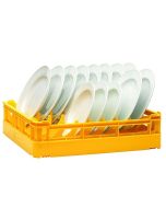 Open Base Dishwasher Plate Rack