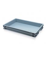 Shallow Low Solid Sided Tray L600xW400xH75mm