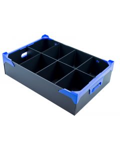 Large Cup Box with 8 Compartments 