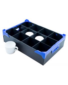 Large Cup Box with 12 Compartments 