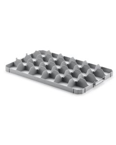 24 Compartment Top Section Euro Crate Divider Insert