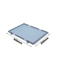 Hinged Euro Container Lid (300x200mm)