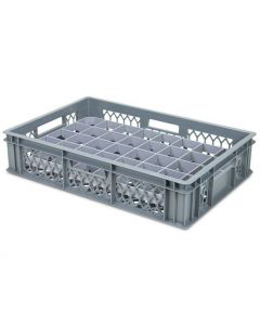 40 Compartment Base Section Euro Crate Divider Insert