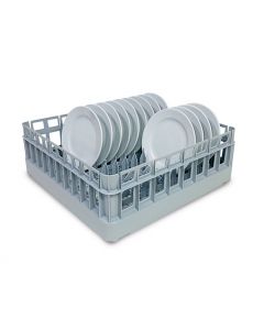 500mm Glasswasher Basket With Plate Insert