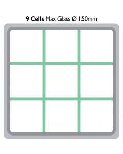 Commercial Dishwasher Rack Base and Clixrack Inserts