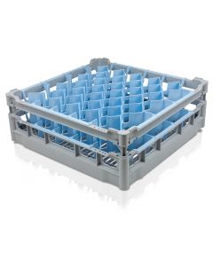 500mm Fries Glasswasher Rack with 44 Compartments