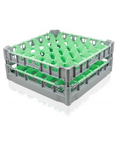 Fries Clixrack Base with 36 Compartment Inserts