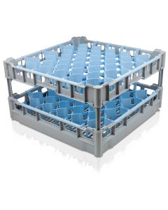 Champagne Flute Dishwasher Rack with 44 Compartments 