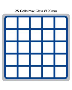 Glasswasher Racks - 25 Cells