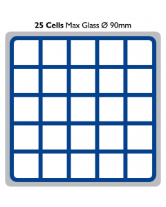 25 Compartment Dishwasher Rack Insert