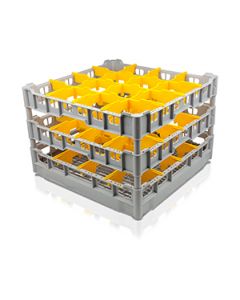 Glasswasher Racks - 16 Cells