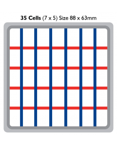 35 Compartment Dishwasher Rack Insert 