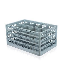 Glassware Hire Wash Rack 600x400mm With Middle Frame 