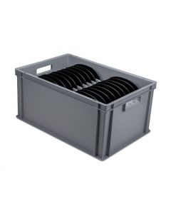 Dinner Plate Storage Box With Dividers