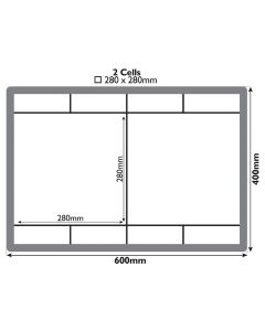 Dinner Plate Storage Box - Plate Size 216 To 280mm 