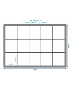 15 Compartment PP Dividers For Euro Containers