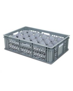 24 Compartment Top Section Euro Crate Divider Insert