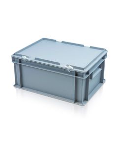 Euro Box with Hinged Lid L400xW300xH190mm