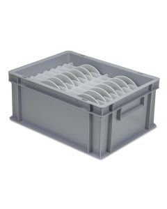 Saucer Storage Box With Dividers