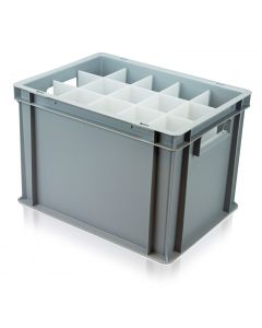 White Wine Glass Euro Storage Box