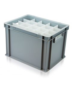 Euro Box For Glassware - 20 Cells