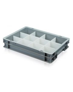 Shallow Euro Tray - 12 Cells