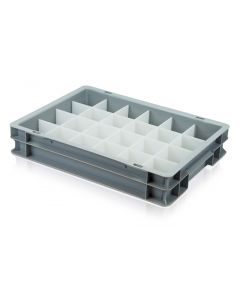 Shallow Euro Tray - 24 Cells