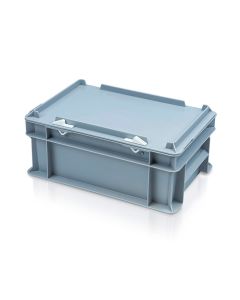 Hinged Lid Quarter Size Euro Box L300xW200xH135mm