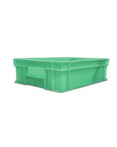 Open Handle 10 Litre Euro Stacking Box (400x300x120mm) Multi Coloured Surplus Stock