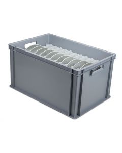 Plate Storage Box With Dividers