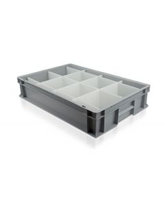 Shallow Storage Tray - 8 Cells