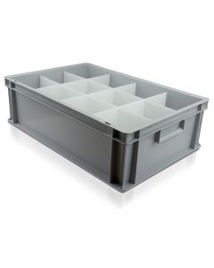 Champagne Saucer and Laboratory Bottle Storage Box 