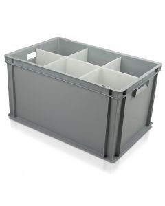 Euro Stacking Glassware Box for storing jugs