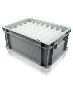 Glassware Euro Storage Box - 35 Cells