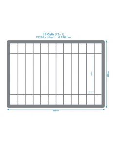 Storage Crate For Large Dinner Plates