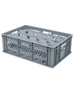 15 Compartment Top Section Euro Crate Divider Insert