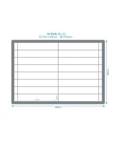 Storage Crate For Starter Plates With Compartments