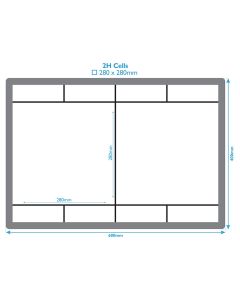 Dinner Plate Storage Crate