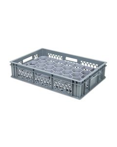 Stacking Glassware Container with Base Inserts 