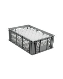 Ventilated Stacking Crate For Hi-Ball Glasses