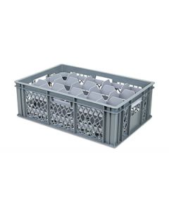 Industrial Glassware Box with Removable Inserts 