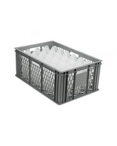 Ventilated Glassware Crate For Tall Glasses