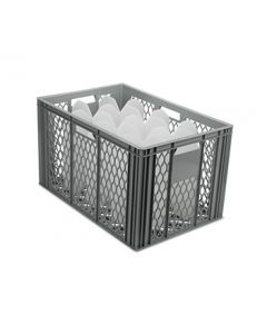 Ventilated Crate For Glass Vases