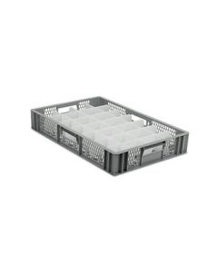 Ventilated Crate With 28 Compartments