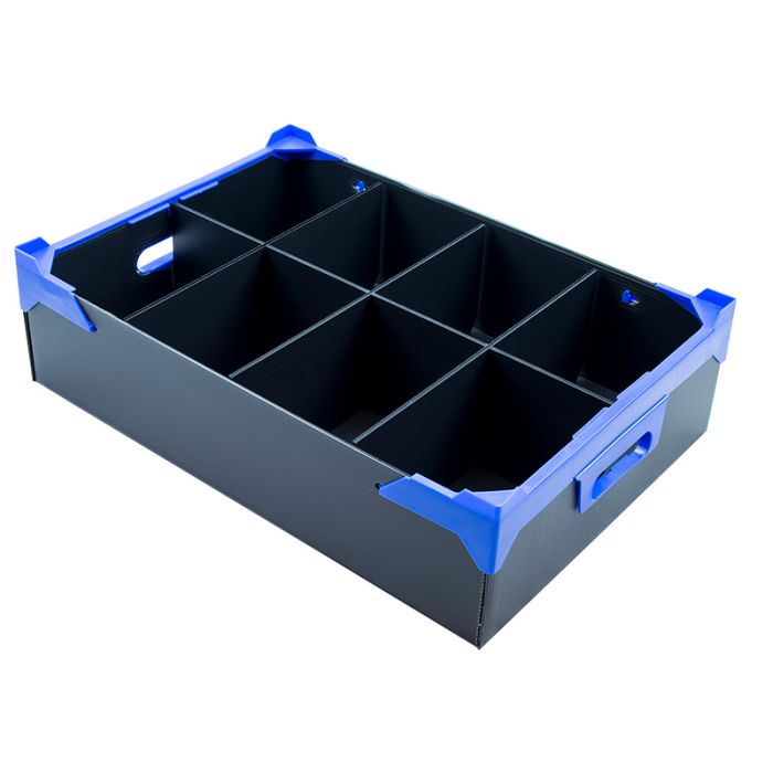 Large Cup Box with 8 Compartments 